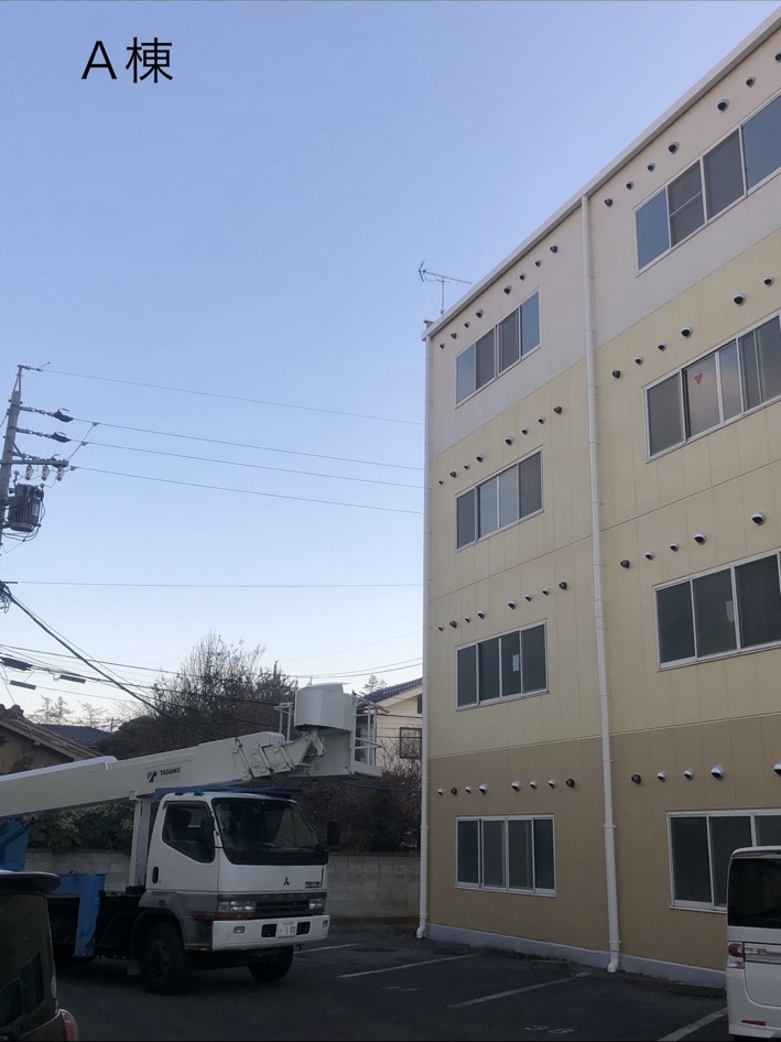上田市の集合住宅アンテナ工事